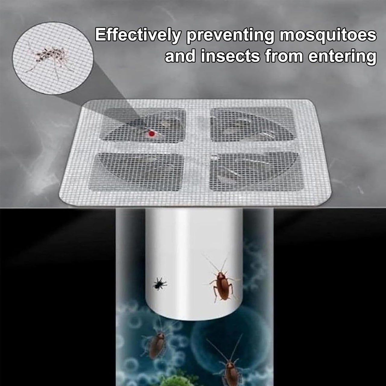 NetSticker, set of stickers for repairing holes in doors, windows and insect screens (20 pcs.) - Image 3