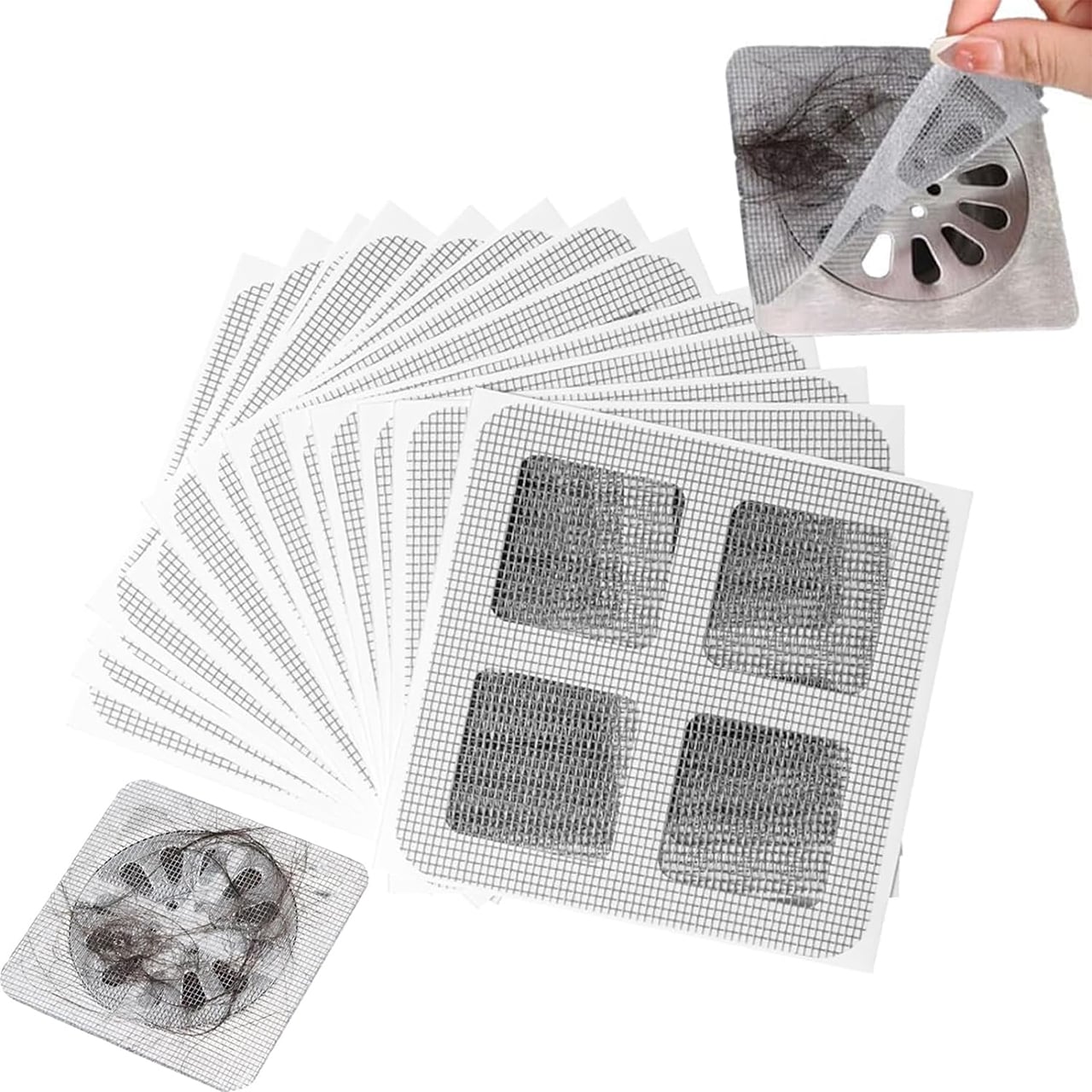 NetSticker, set of stickers for repairing holes in doors, windows and insect screens (20 pcs.) - Image 8