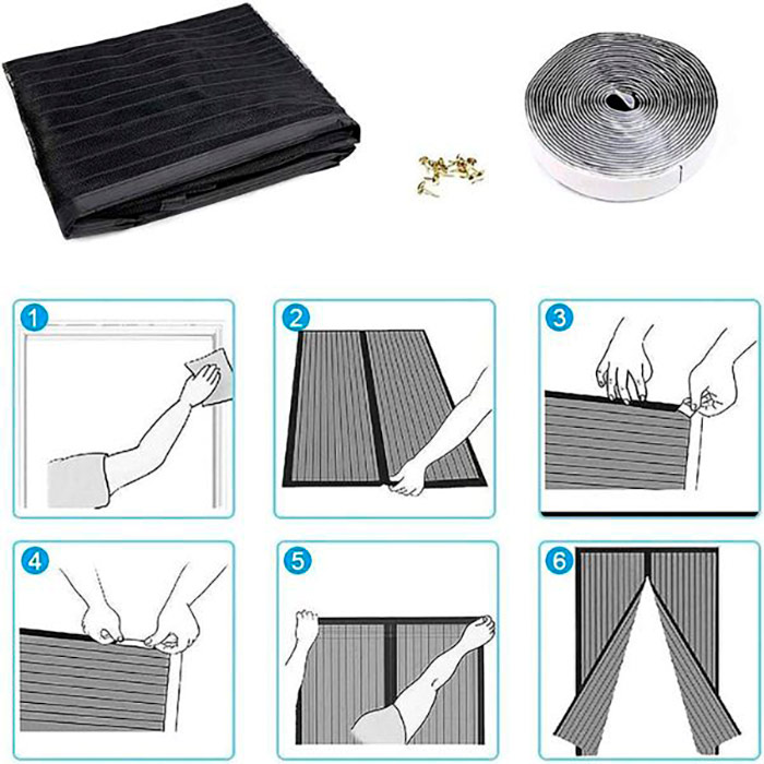 NoInsectCurtain, magnetic mosquito net - Image 4