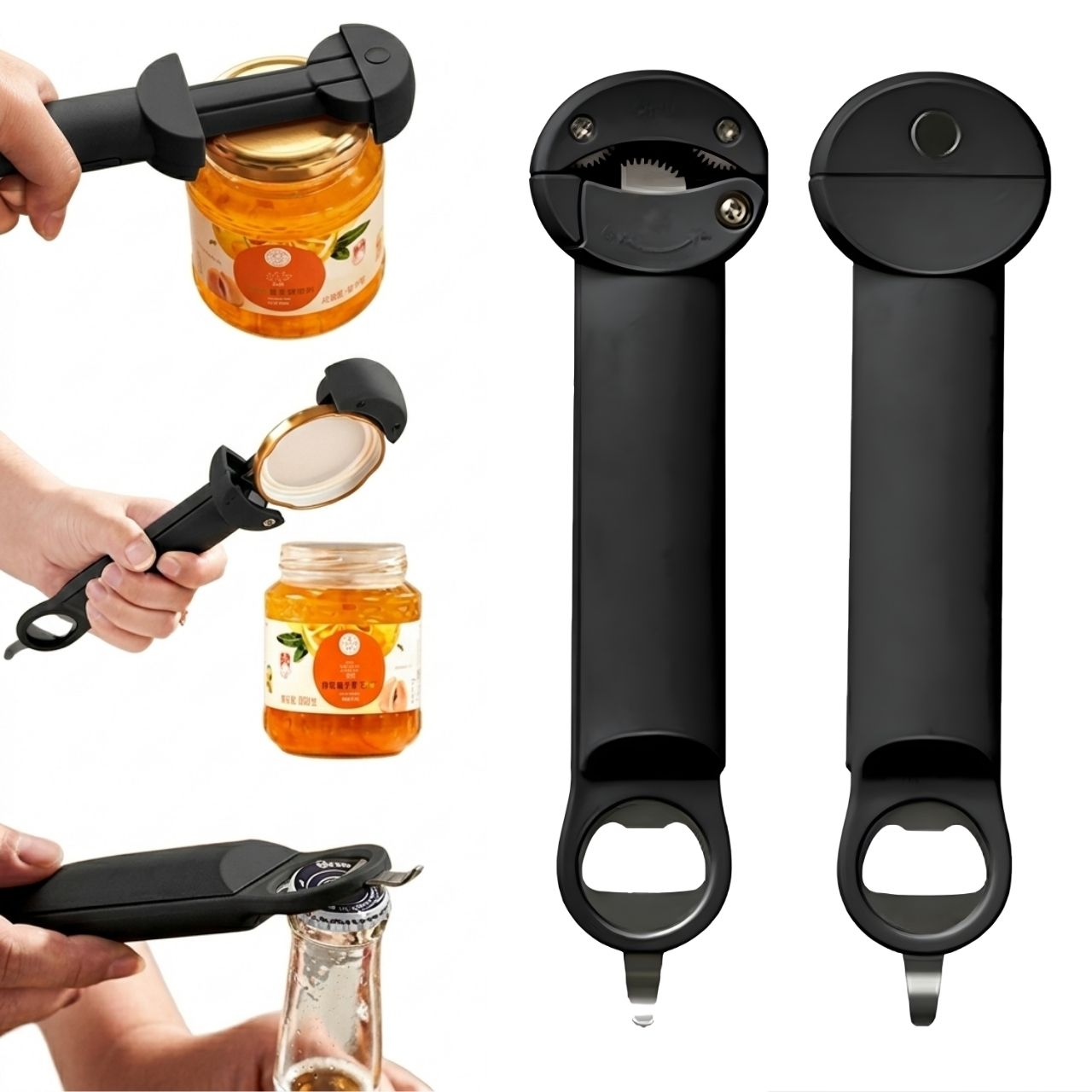 Suitable for a variety of lids, cans and tins