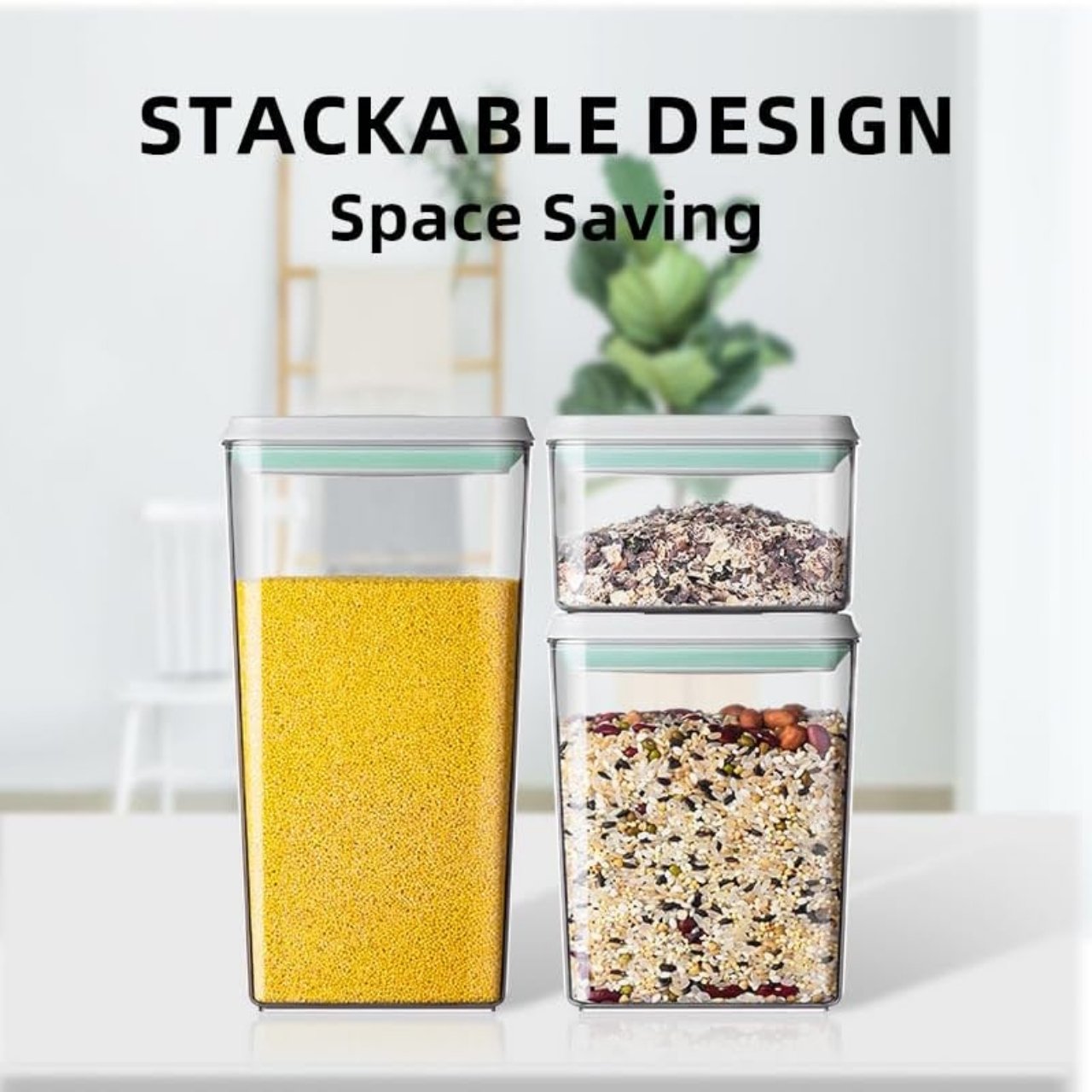 OrgaSet, 7-piece set of food storage containers - Image 5