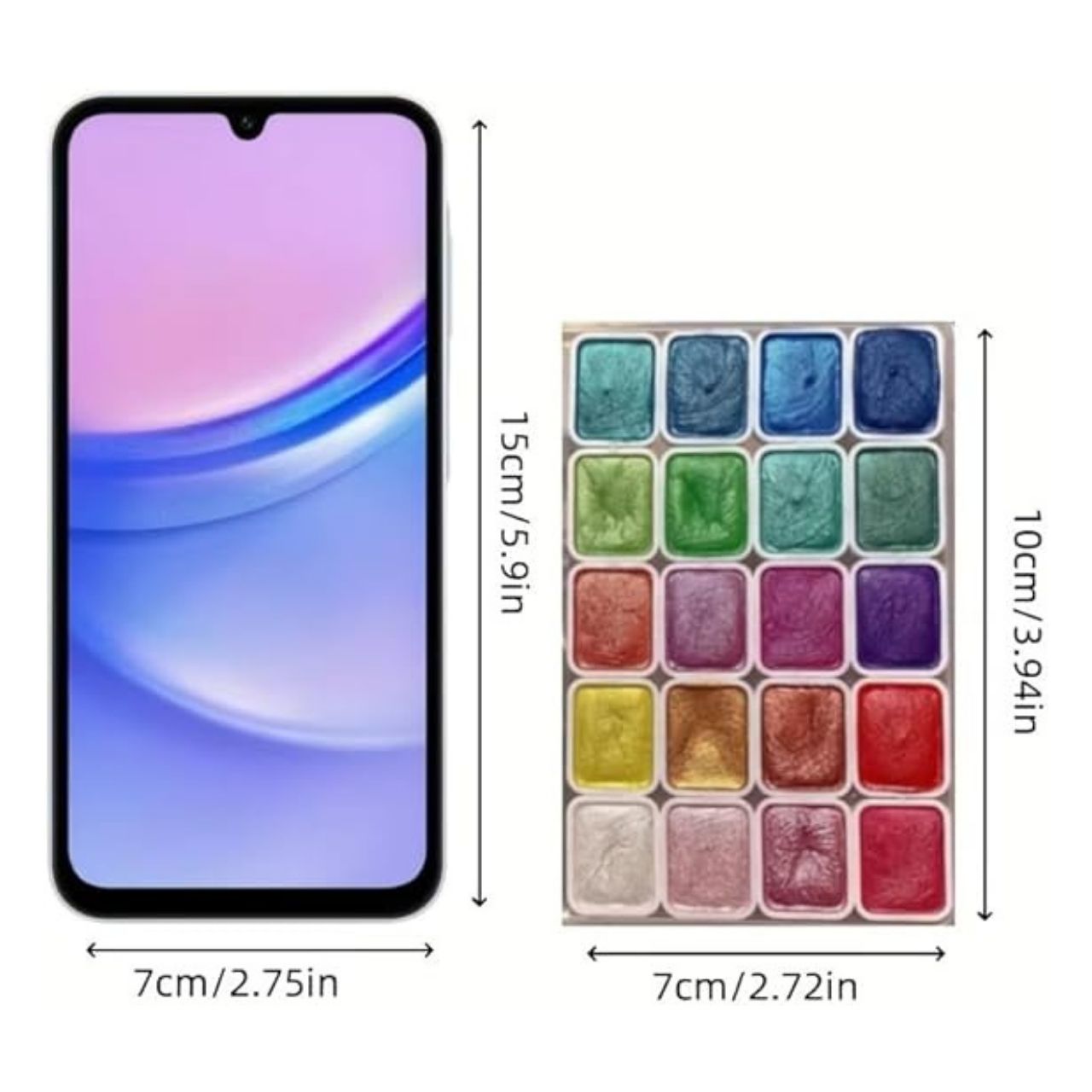 Palette, set of 20 brilliant colours - Image 2