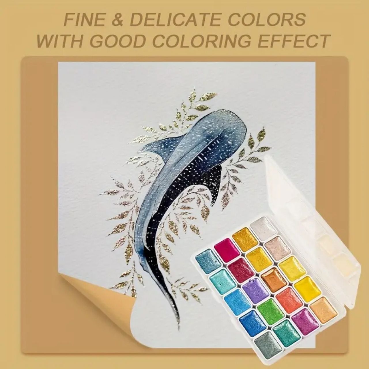 The small and lightweight box allows you to create with your world of colour anywhere - at home, in nature or on the go.