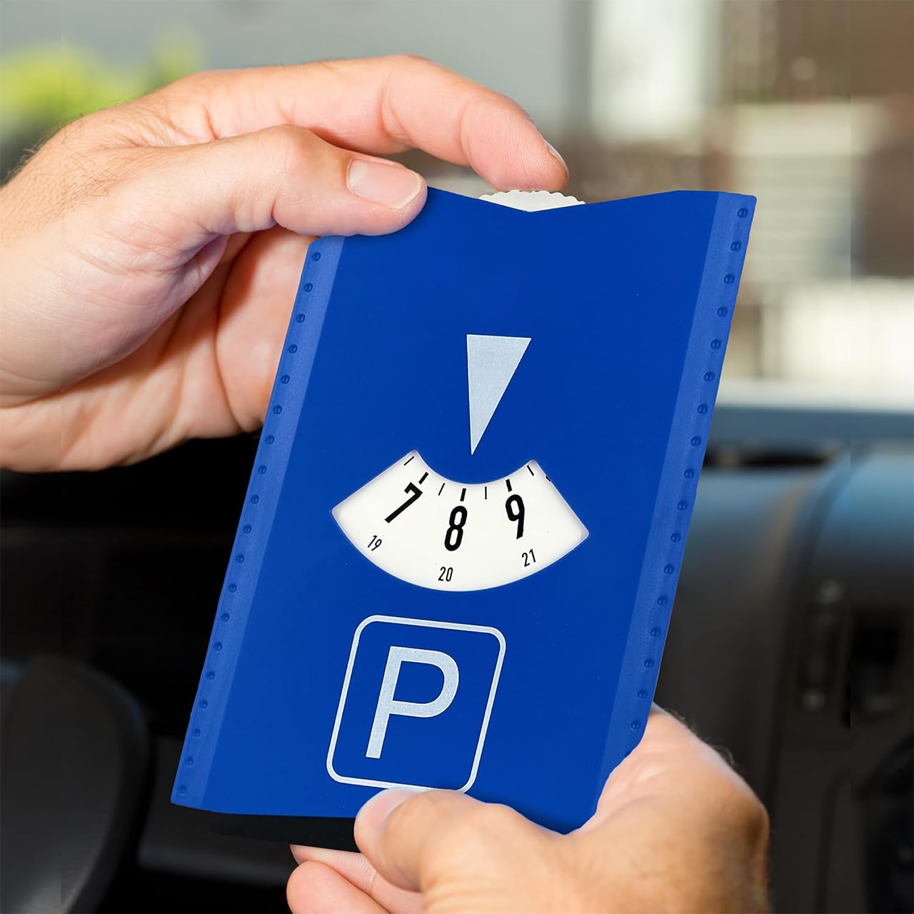 Parking meter makes parking worry-free.