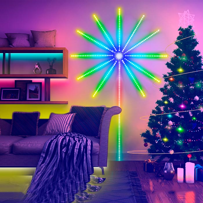 You can control the LED lights in 3 different ways!