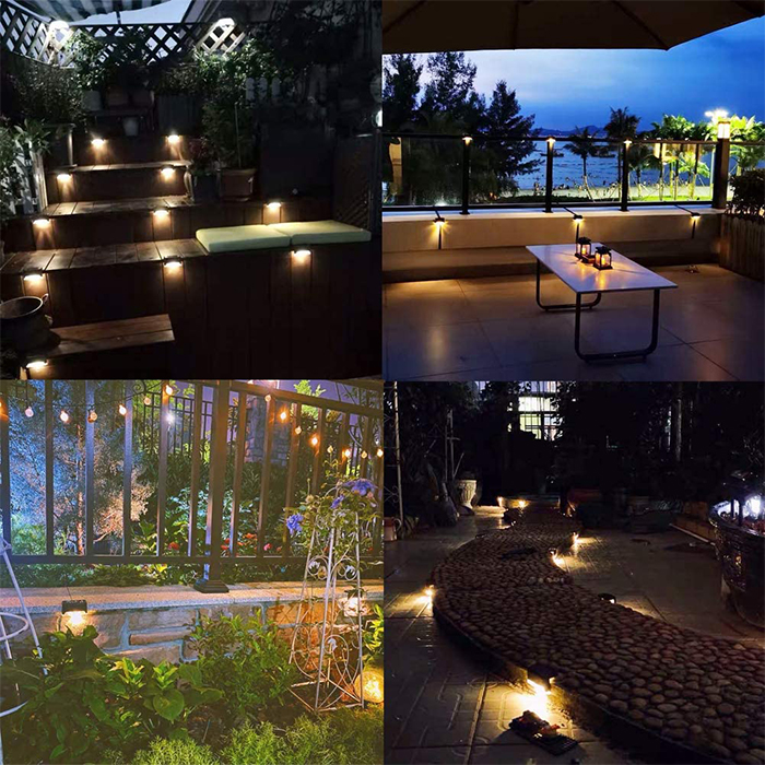 PatioLights, waterproof LED solar garden lights (4 pcs.) - Image 2