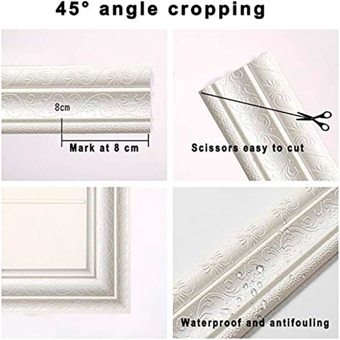 PatternLine, 3D wall sticker in the shape of a ribbon (2.3 m) - Image 3