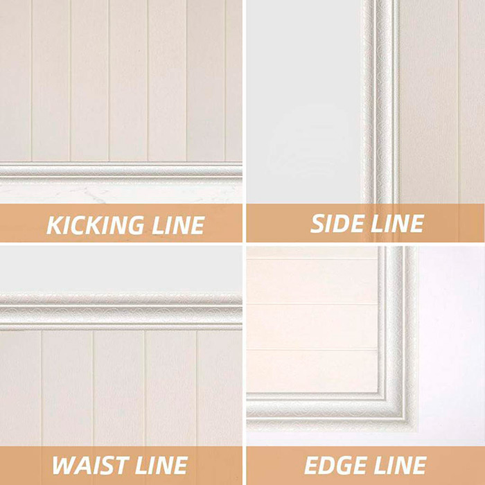 PatternLine, 3D wall sticker in the shape of a ribbon (2.3 m) - Image 7