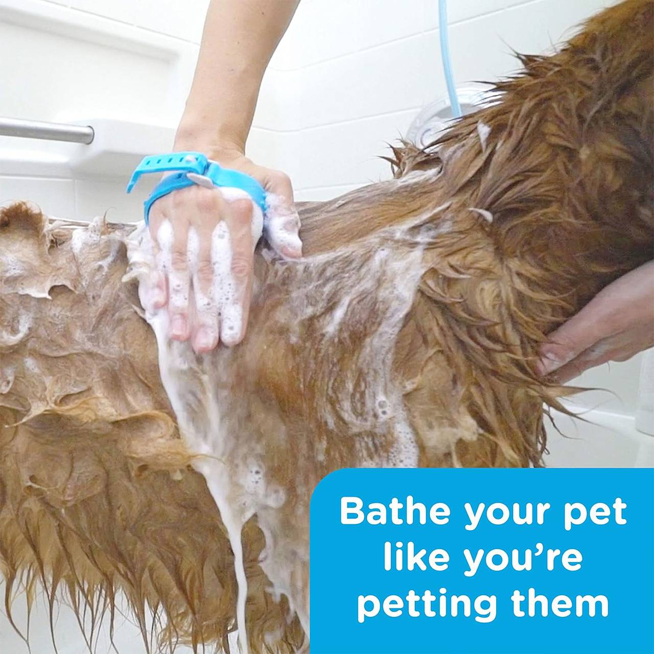 PawBath, multi-purpose massage brush for bathing pets - Image 6