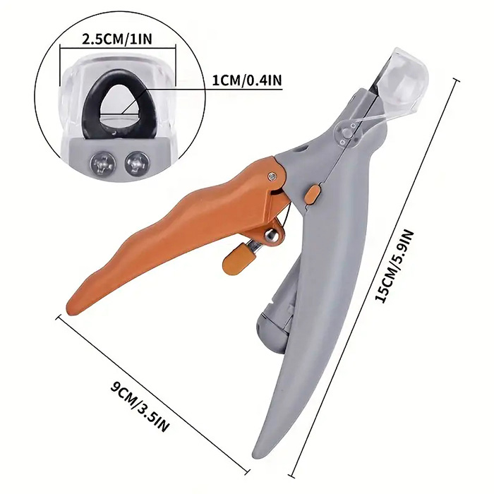 PawGloTrim, claw clipper with LED light - Image 2