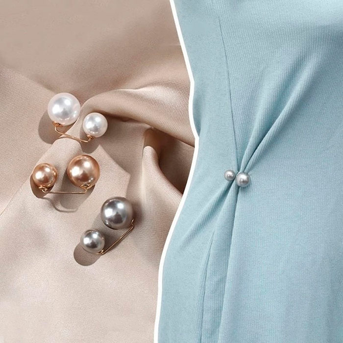 PearlBrooch, brooch (3 pieces) - Image 3