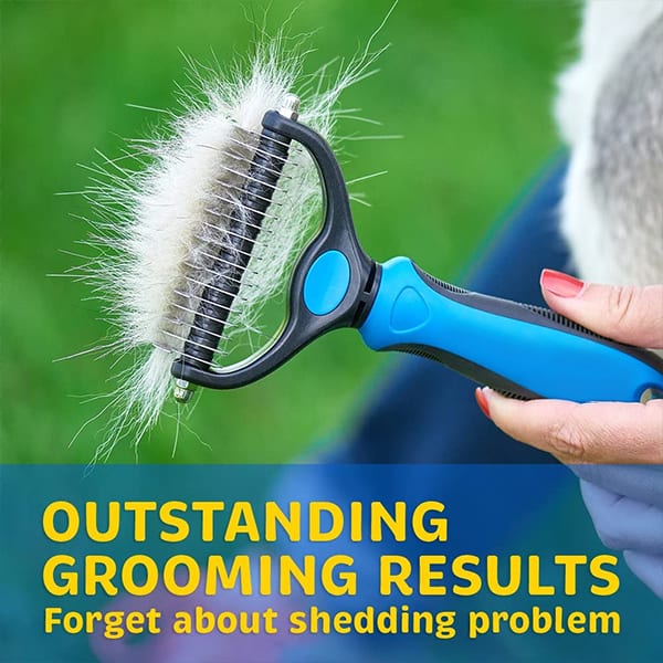 PetTangler, double-sided brush for removing hair and undercoat - Image 4