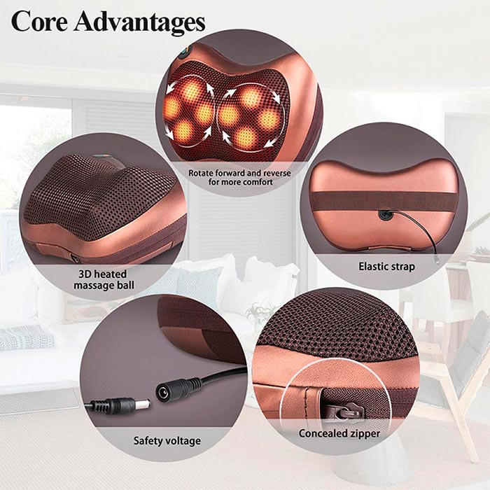 PillowMassager, massage pillow for relaxation and body massage - Image 3