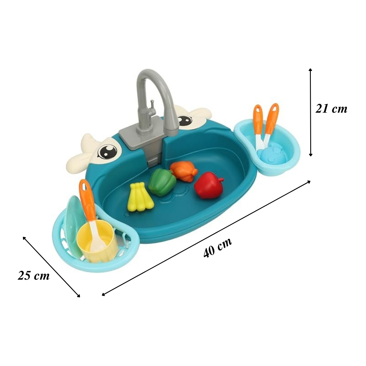 PlaySink, children's kitchen set with sink - Image 2