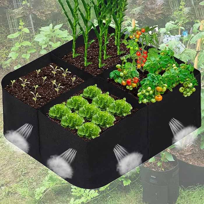 Pocket4Garden, portable garden bed with 4 separate compartments - Image 5
