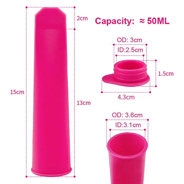 Popsy, silicone ice cream mould (6 pieces) - Image 2