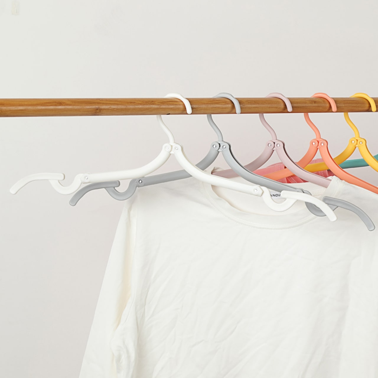 When you don't need them, they're easy to fold away and save space.