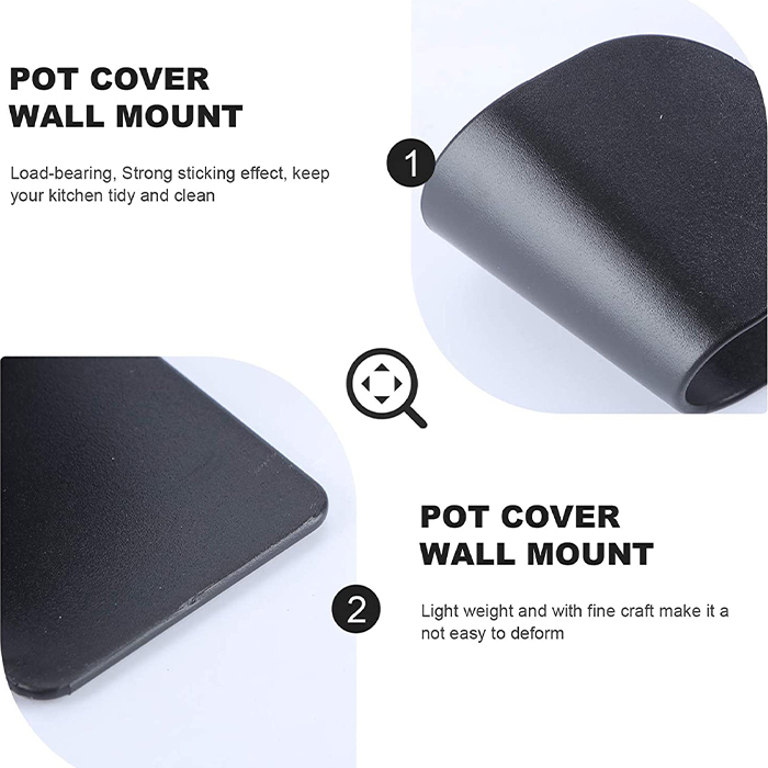 PotSpot, a set of brackets for a tidy and transparent kitchen (for 4 lids) - Image 9