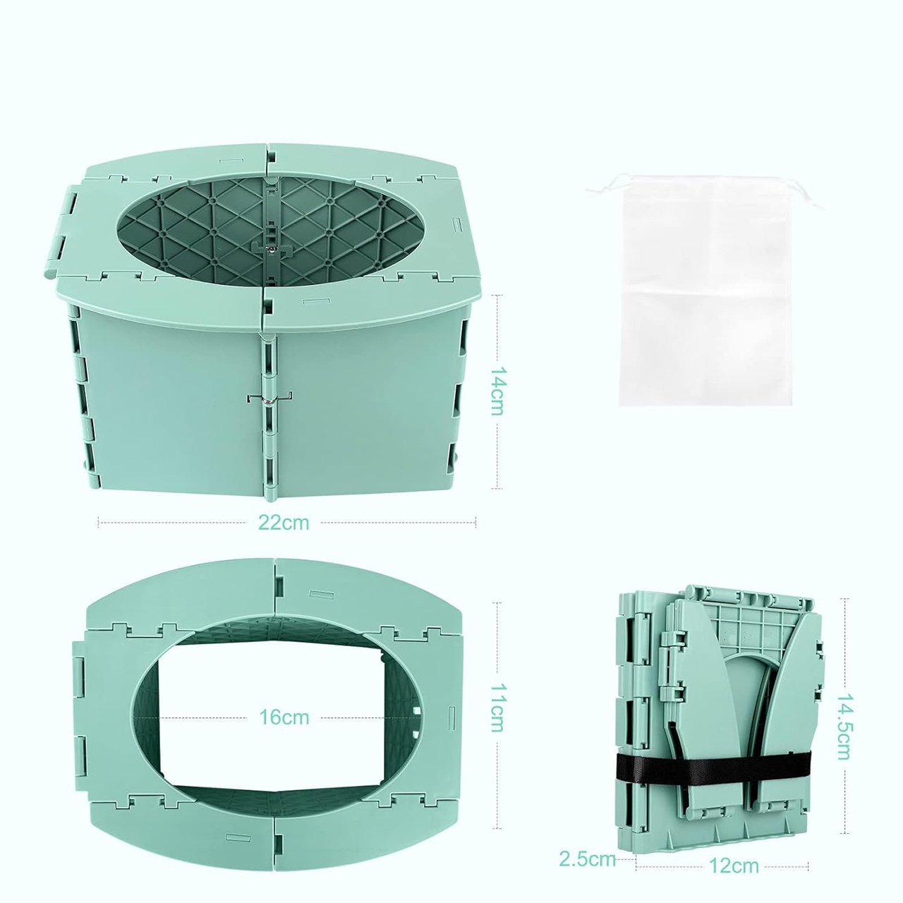 Potty, portable baby potty - Image 3