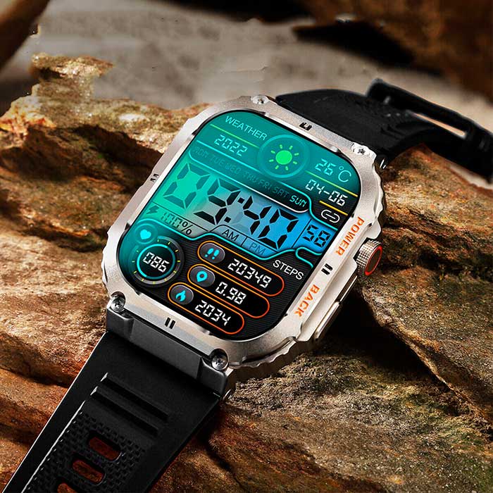 Measure the number of steps, calorie consumption and heart rate in different sports activities!