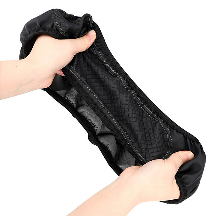 PremiumCover, multifunctional faux leather steering wheel cover - Image 2