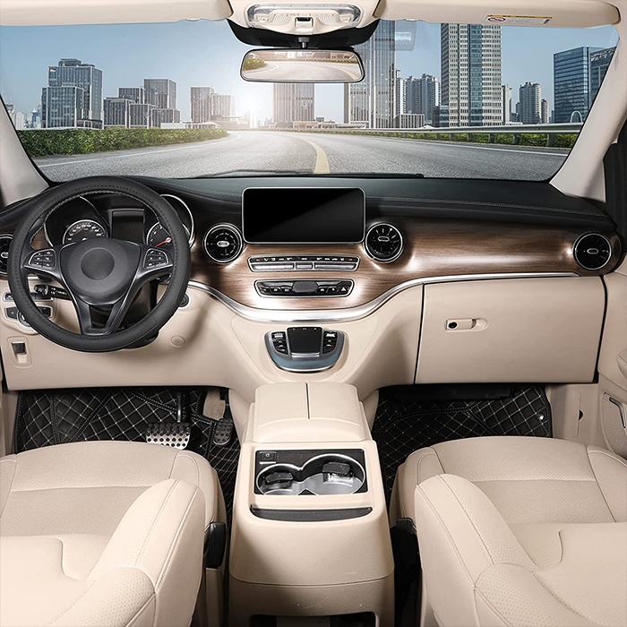 PremiumCover, multifunctional faux leather steering wheel cover - Image 5