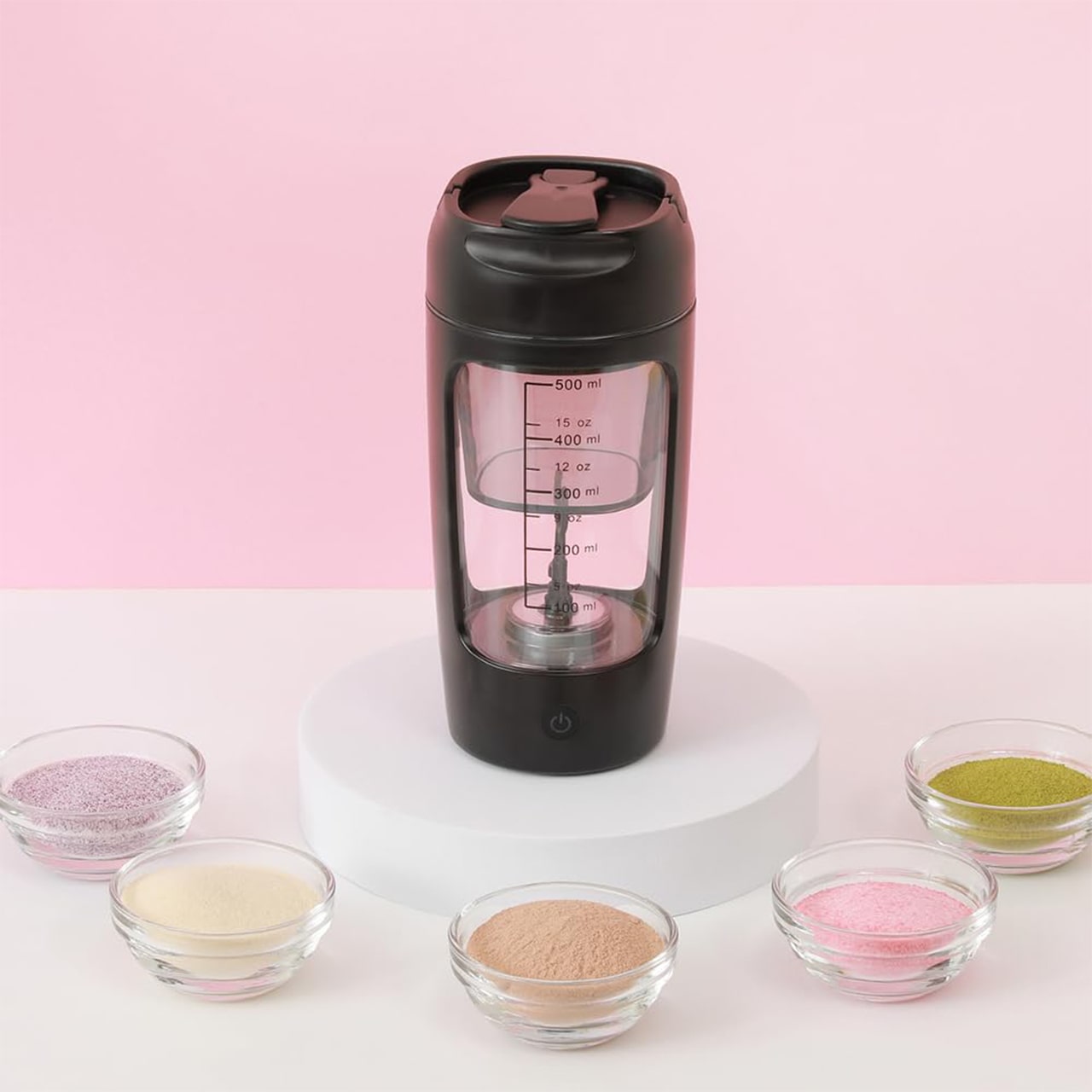 ProteinShaker, an electric shaker with a container that is also a bottle - Image 9