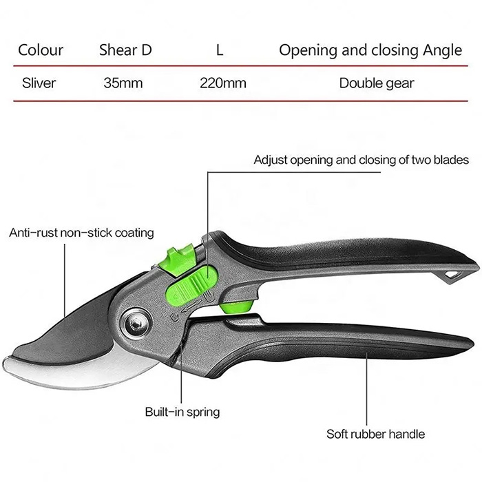 Pruner, pruning and cutting shears - Image 2