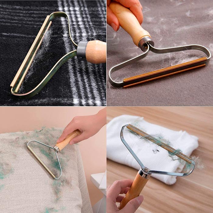The lint remover is suitable for all types of fabric products - carpets, blankets, clothing, bedding, cushions, etc.