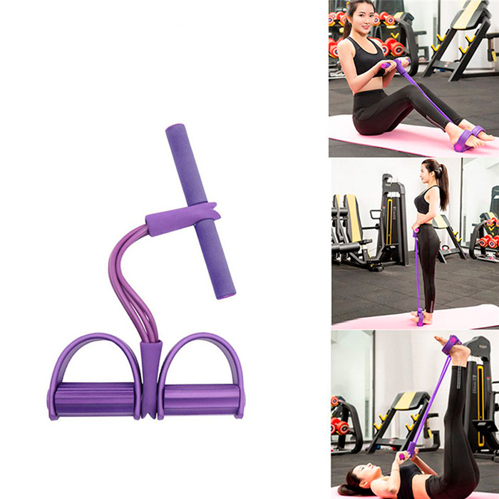 You can do it standing, lying down or sitting down - each way works a different muscle group!