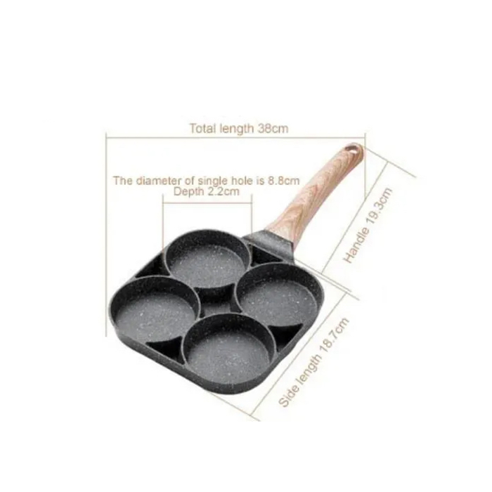 QuadCooker, multifunctional pan with 4 compartments - Image 2