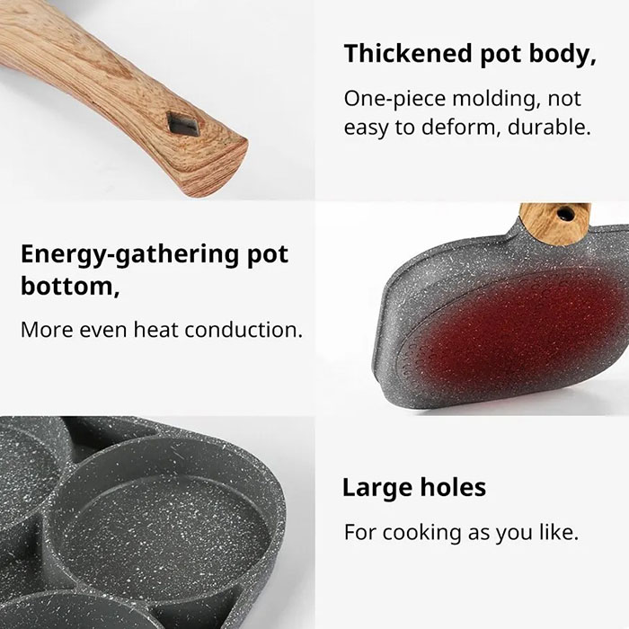 QuadCooker, multifunctional pan with 4 compartments - Image 5