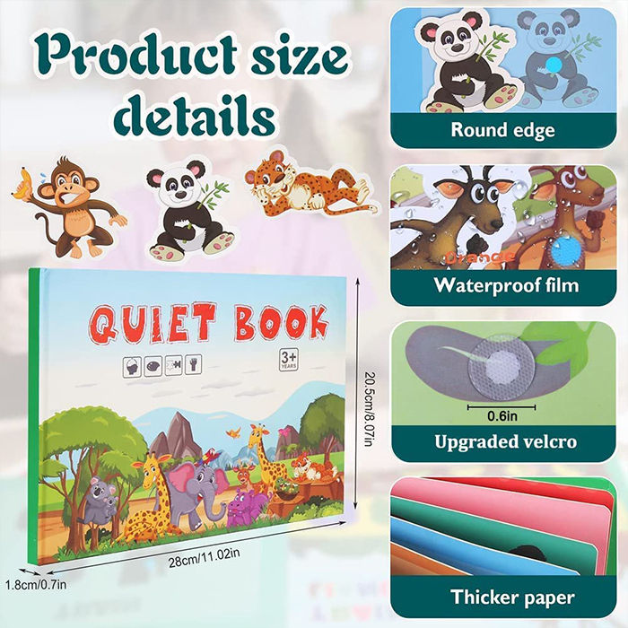 QuietBook, a quiet book that stimulates all areas of a child's development - Image 8