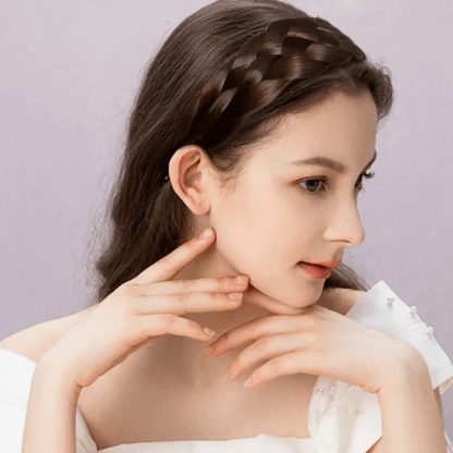 Elegant braided headband - Image 3