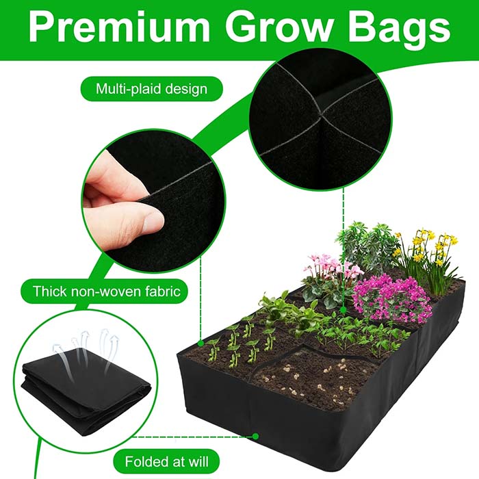 RaisedGarden, portable garden bed with 8 separate compartments - Image 6