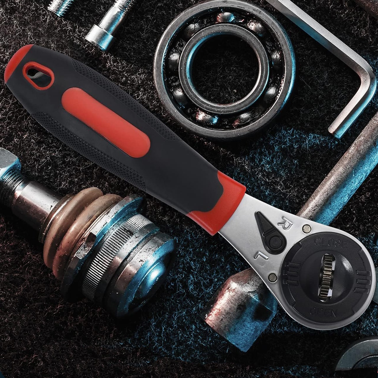 Ratchet, adjustable socket wrench - Image 3