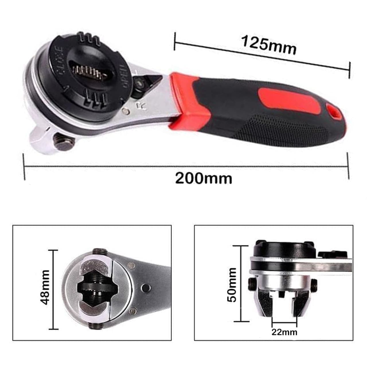 Ratchet, adjustable socket wrench - Image 8