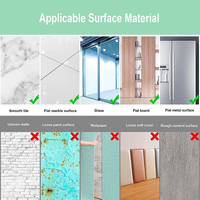 ReflectMirror, mirror effect wall stickers (4 pieces) - Image 5