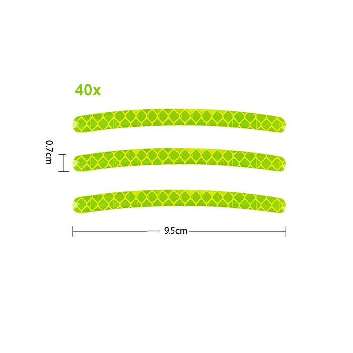 ReflectiveStripes, self-adhesive reflective rim stickers (40 pcs) - Image 2