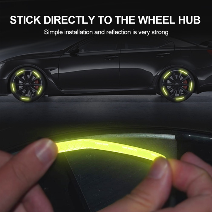 ReflectiveStripes, self-adhesive reflective rim stickers (40 pcs) - Image 7