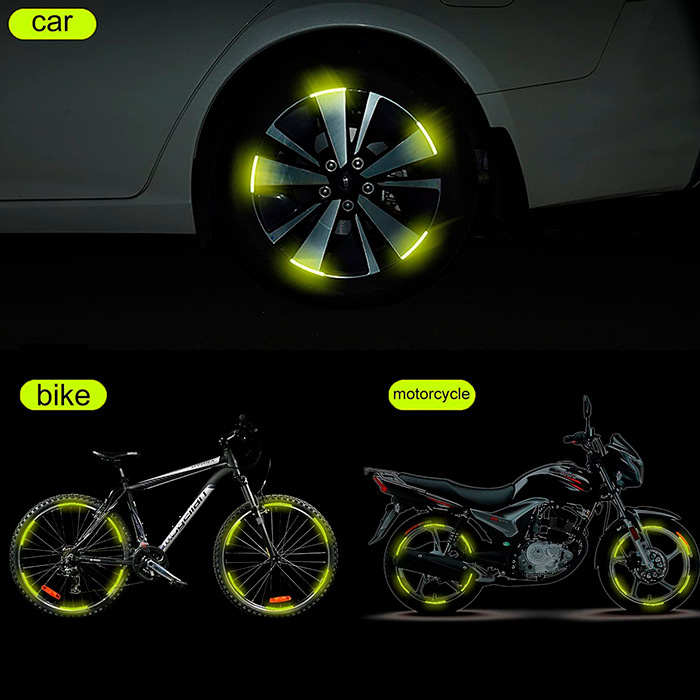 ReflectiveStripes, self-adhesive reflective rim stickers (40 pcs) - Image 8