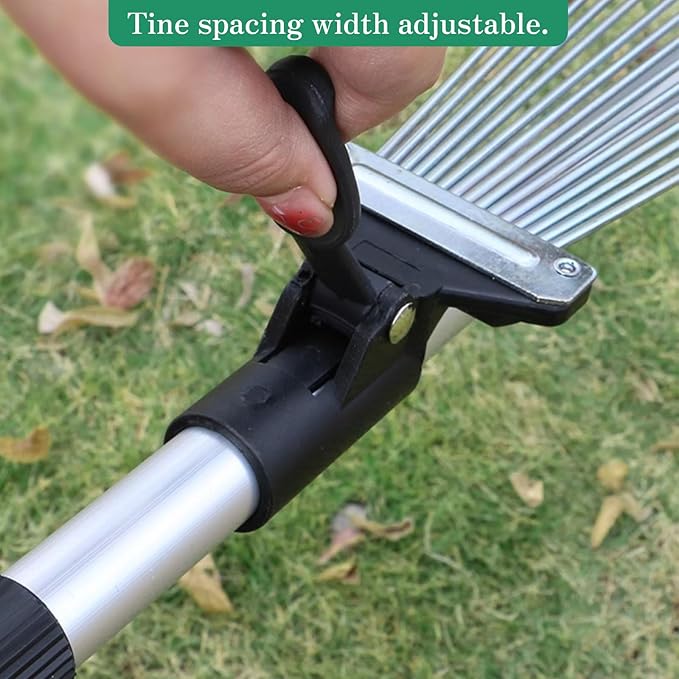 Telescopic handle for ease of use.