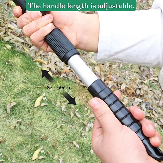 Flexible head size for hard-to-reach places.