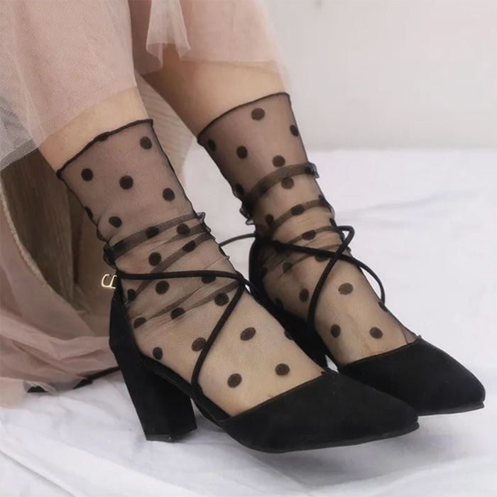 RetroMeshSocks, 5 pairs of warm fashion socks - Image 4