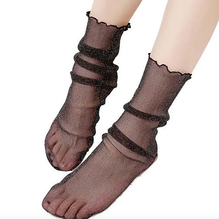 RetroMeshSocks, 5 pairs of warm fashion socks - Image 8