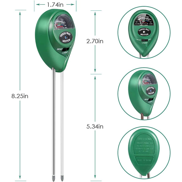 RightGrowth, pH, moisture and light tester - Image 3