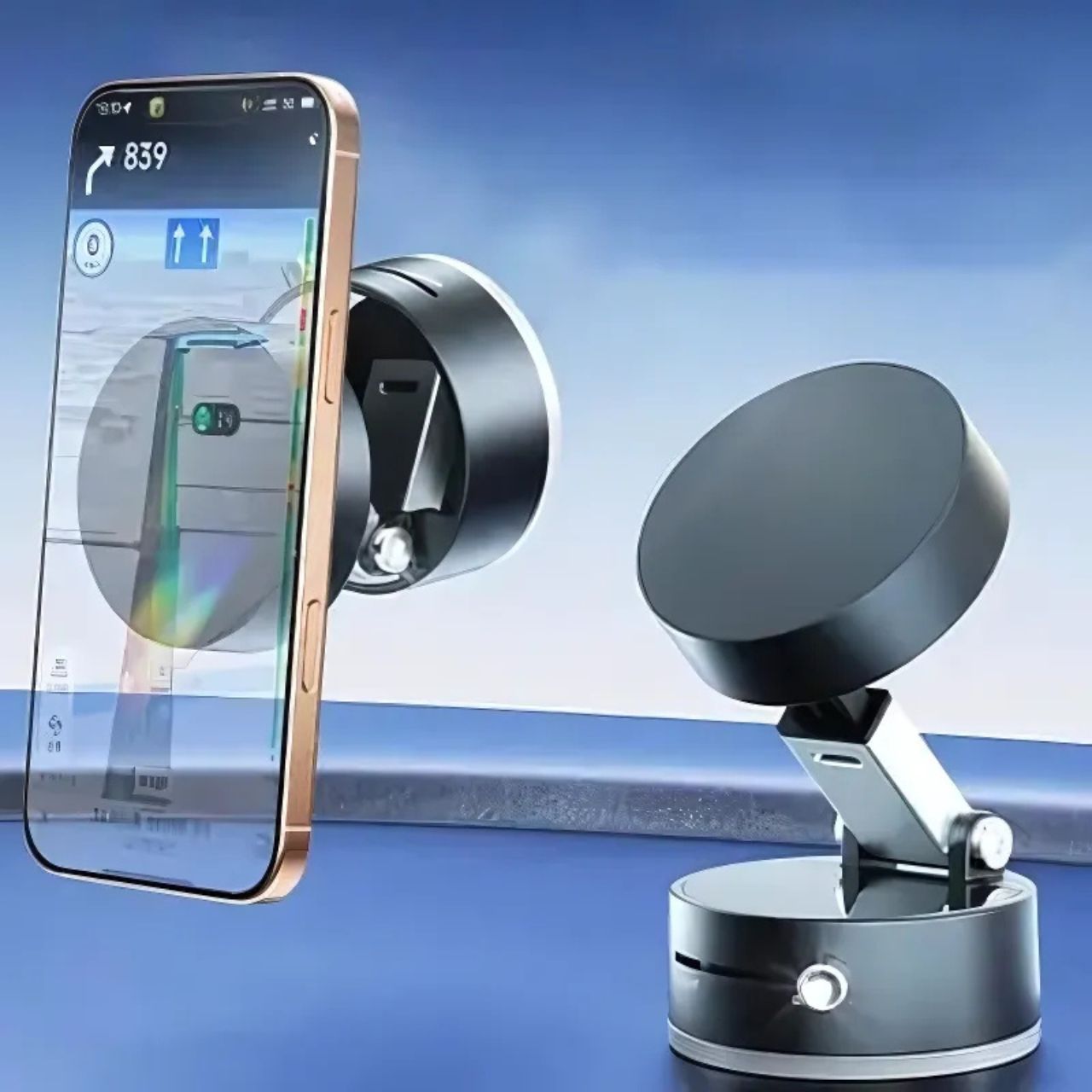 Innovative vacuum and magnetic technology for perfect grip.