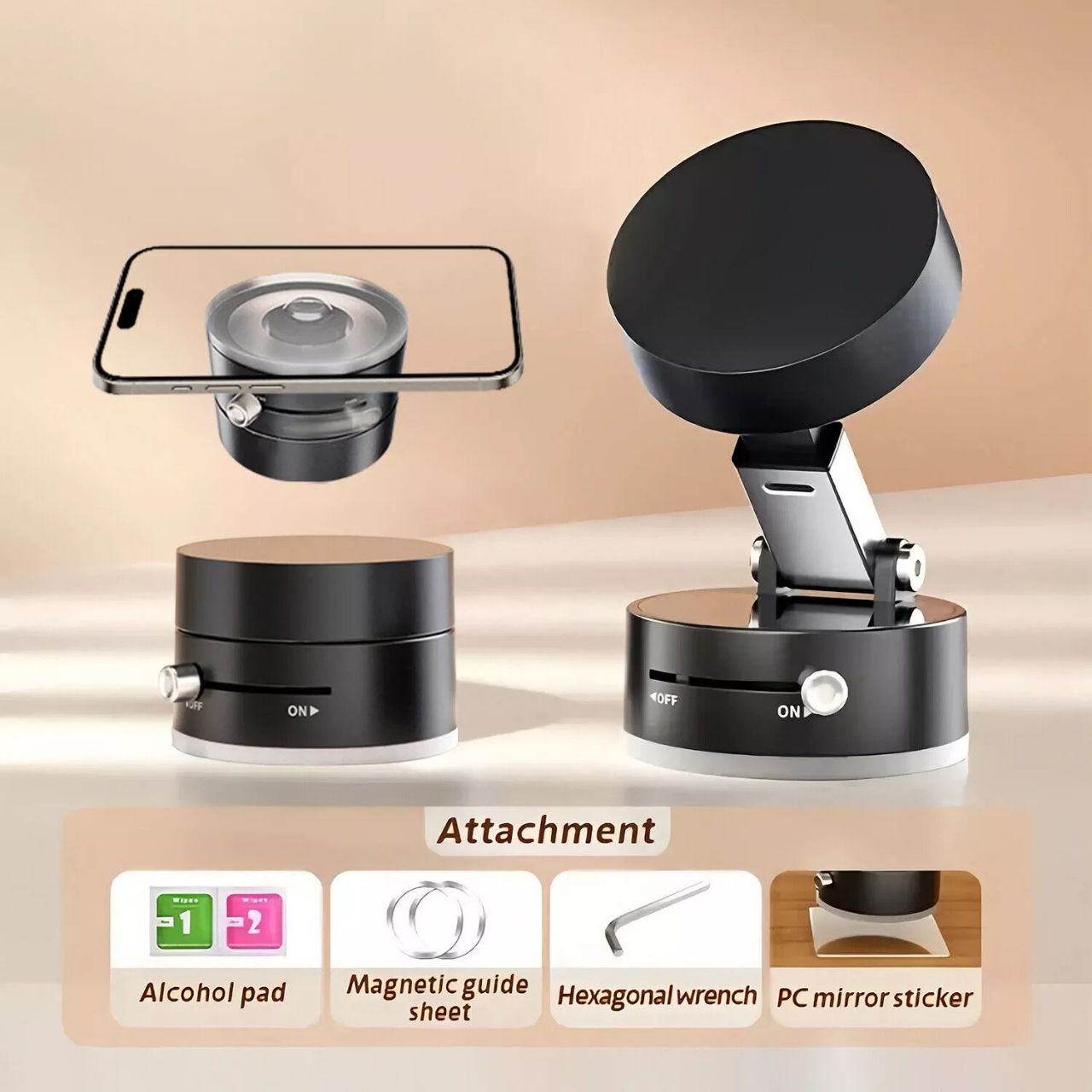 Compact, portable and perfect for home or car use.