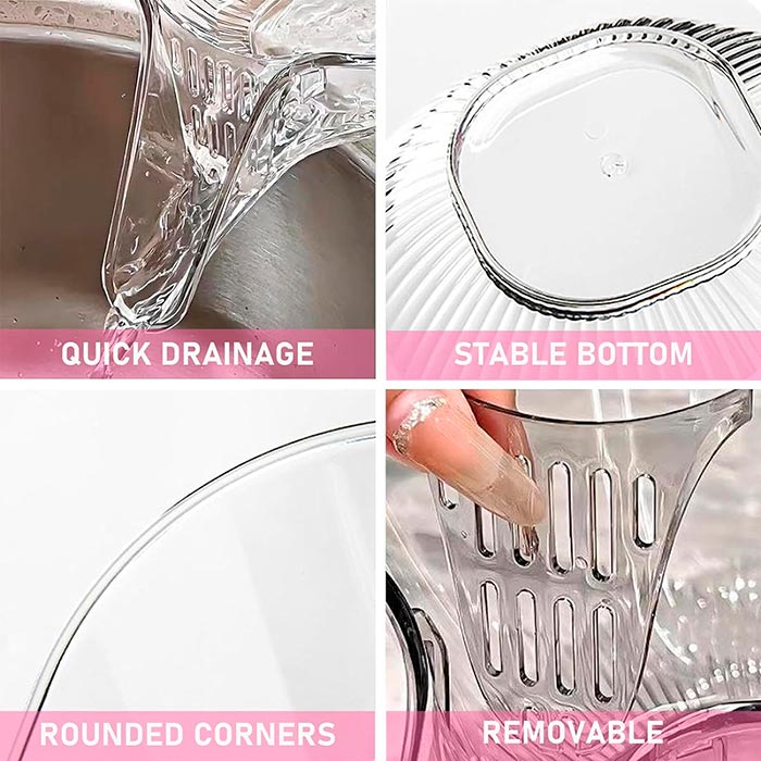 Rinser, the practical strainer for draining and washing food - Image 5