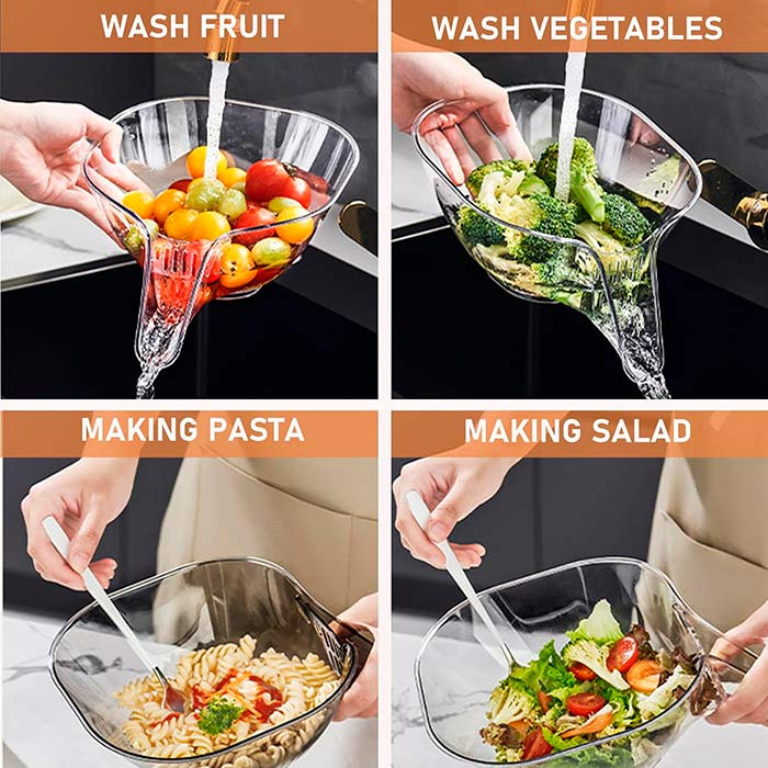 Rinser, the practical strainer for draining and washing food - Image 8